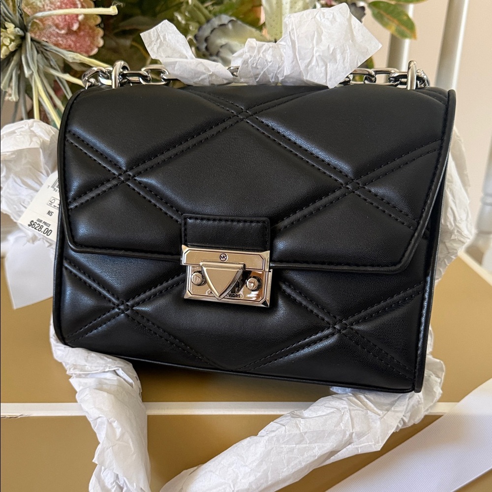 Michael Kors Serena Shouder Purses 9X7 Multiple Pockets